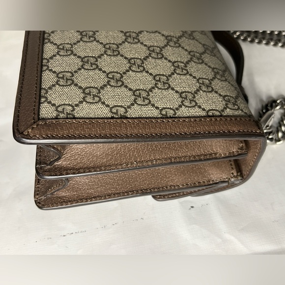 GUCCI DIONYSUS LIMITED EDITION BEIGE GG TOP HANDLE SHOULDER BAG - Picture 15 of 16